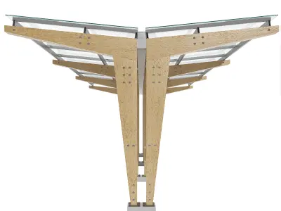 Glazing Canopy 3D model