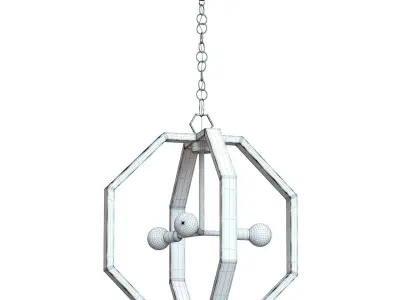 Crate and Barrel - Cooper Chandelier 3D model