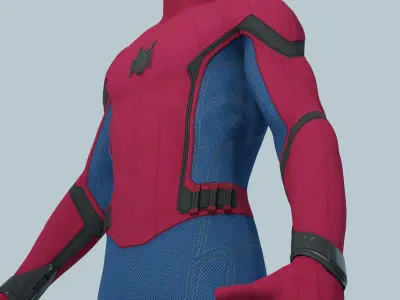 Spider-Man Homecoming Stark Suit -- Updated 2022 Low-poly 3D model