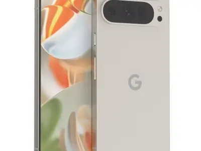 Google Pixel 9 Pro Porcelain 3D model