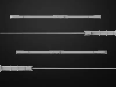 Weapons Encyclopedia 040 Jian 3D print model