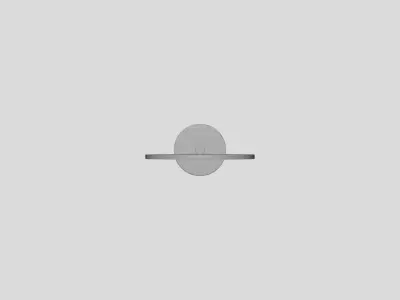 Traffic Sign - Geometry Only No Textures No Materials 3D model