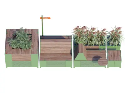 Parkly system two 3D model