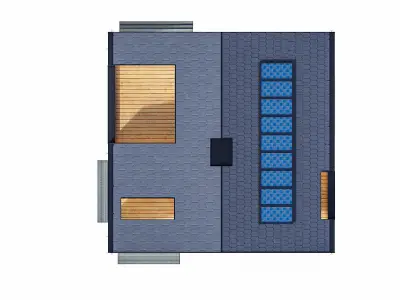 Modern Residential Building 19 3D model