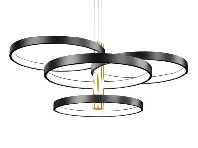 HOOPLA PENDANT Low-poly 3D model