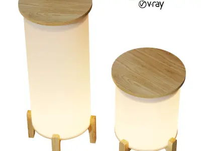 Shake Ethimo set 3D model