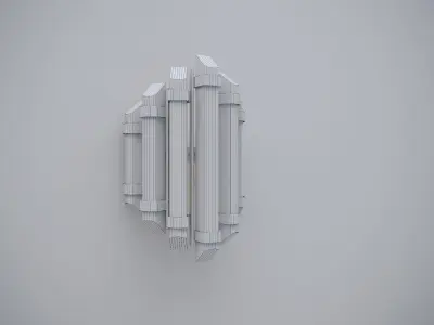 Union lighting adele sconce 3D model