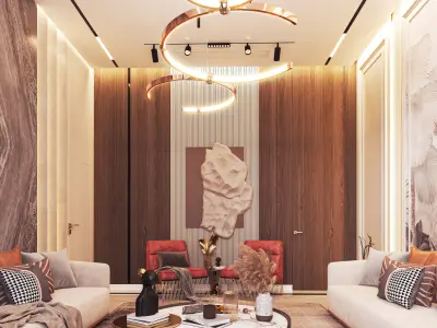 Modern Livingroom 3D model