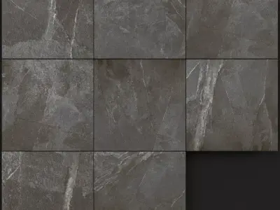 Yurtbay Seramik Magma Anthracite 500x500 3D model