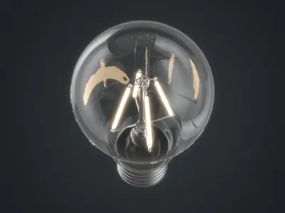 Light bulb 02 3D model