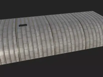 Warehouse Roof Ceiling Low-poly 3D model