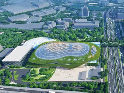 Stadium - Sports Park District 3D model