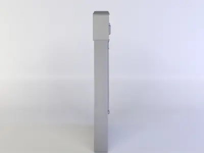 Door antique Low-poly 3D model buy