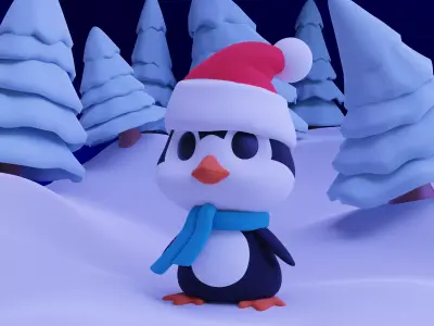 THE WANDERING PENGUIN PINOT 3D print model