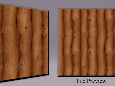 Cartoon Wood Textures Pack 05 - 10x PNG  Texture