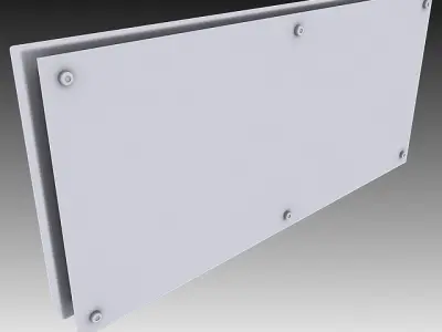 Neon Open Sign 3D model