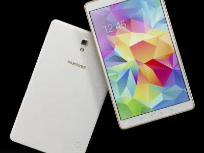 Samsung Galaxy Tab S 8-4 tablet Low-poly 3D model