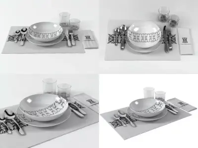 Table Manners 3D model