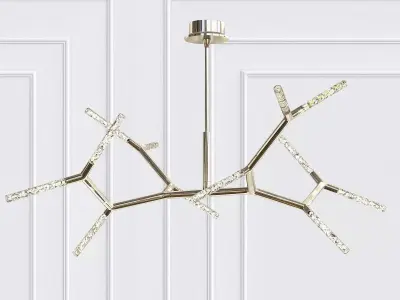 Kryptonite Chandelier 3D model