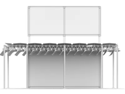 Menil Collection - Exterior Facade sample 3D model