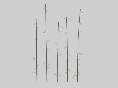 Low Poly Japanese Shinto Temple Pack With PBR Materials Low-poly 3D model