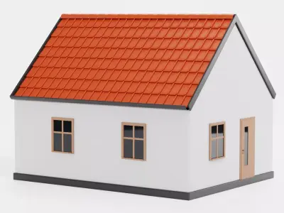 -Solar House V1- 3D model