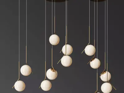 Flos Ic Light Set 3D model