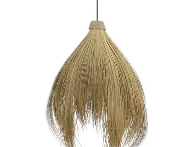 Bazar Bizar Rayung Hut Pendant Lamp 3D model