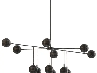 Chandelier Aram 3D model