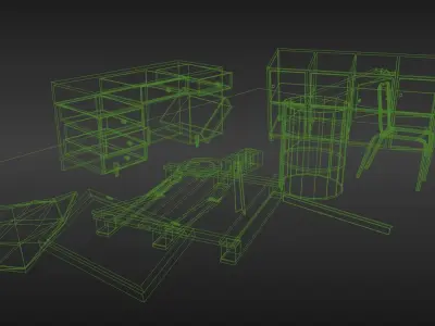 Junk and scraps package 01 - By BigMouse Low-poly 3D model