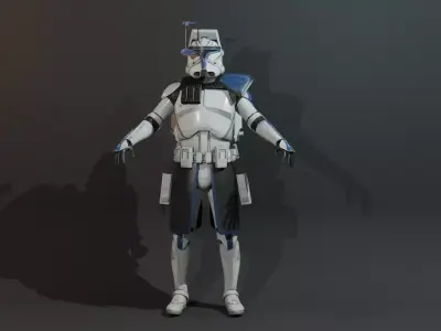 Captain Rex 3D model