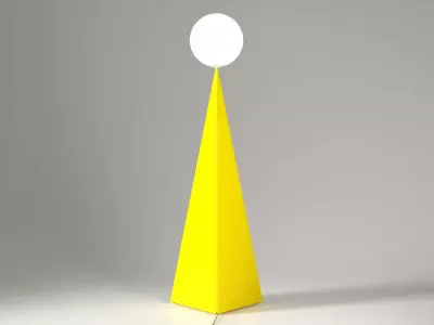 Bonhomme Floor Lamp 3D model