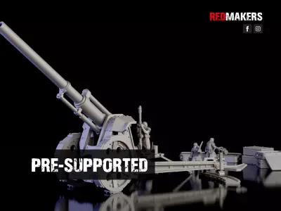 Earthshaker cannon Heavy artillery of the Imperial Force 3D print model