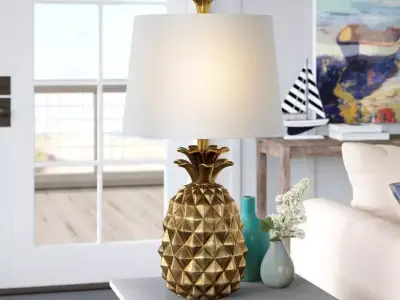 Orrington Resin Table Lamp 3D model