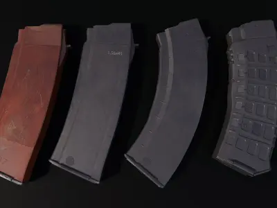  4 Gun Magazine AK Rifle 