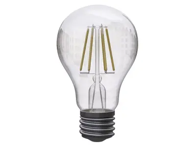 filament light bulb 3D model