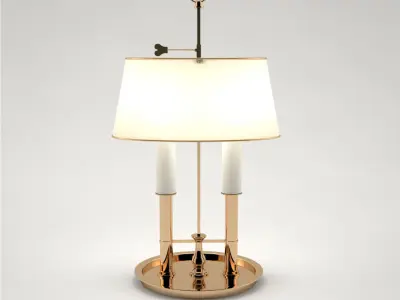 Pro - Bouillotte Consulat 2 light 4948 Chevillard 3D model