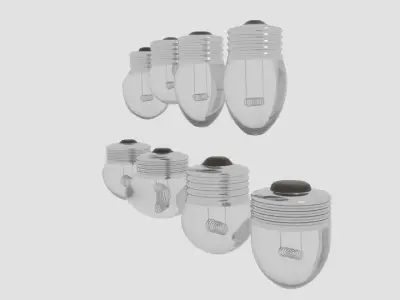 Mini Bulb Pack 3D model