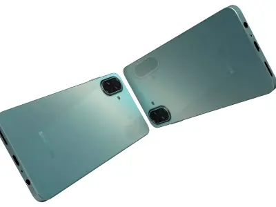 Samsung Galaxy A07 5G Light Green 3D model