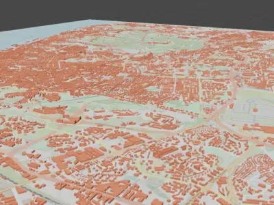 Lisboa Portugal CITY BUILDINGS 3D model