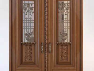 Classic Doors 3D model