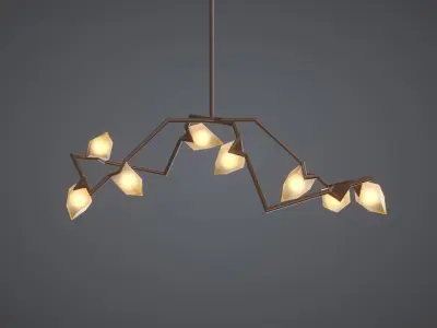 Bec Brittain Seed Chandelier 04 3D model
