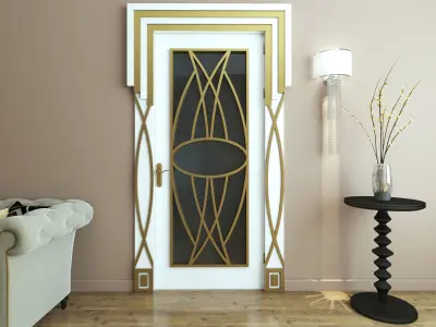 DOOR MODERN 3D model