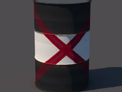 barrel - varil 3D model