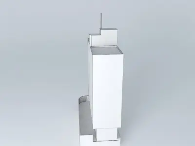 Building of porto street Free 3D model