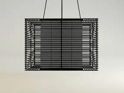 KAI Square Pendant Lamp - Medium 3D model