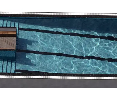 SWIMMING POOL NO33 A 3D model