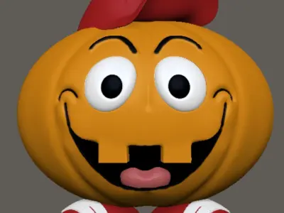 Dingbat and the Creeps vampire dog 3D print model