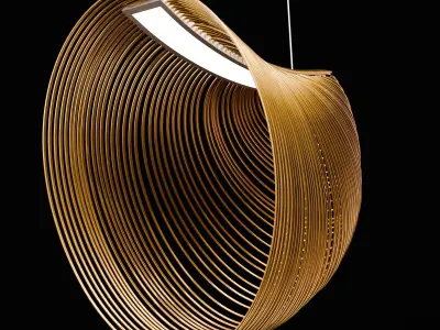 Modern ceiling light 3D model