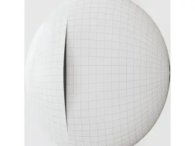 IKEA ART-EVENT 2021 Wall lamp LED white 30 cm 3D model